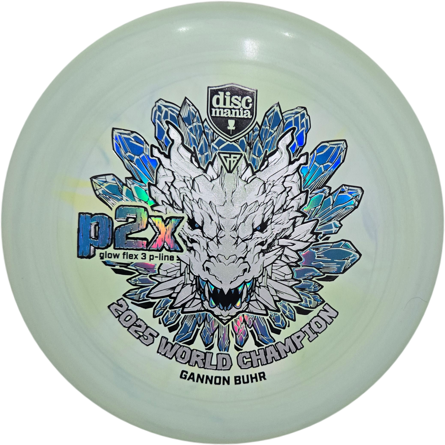 Discmania Gannon Buhr Glow Flex 3 P-Line P2x Triumph Series (2025 World Champion)